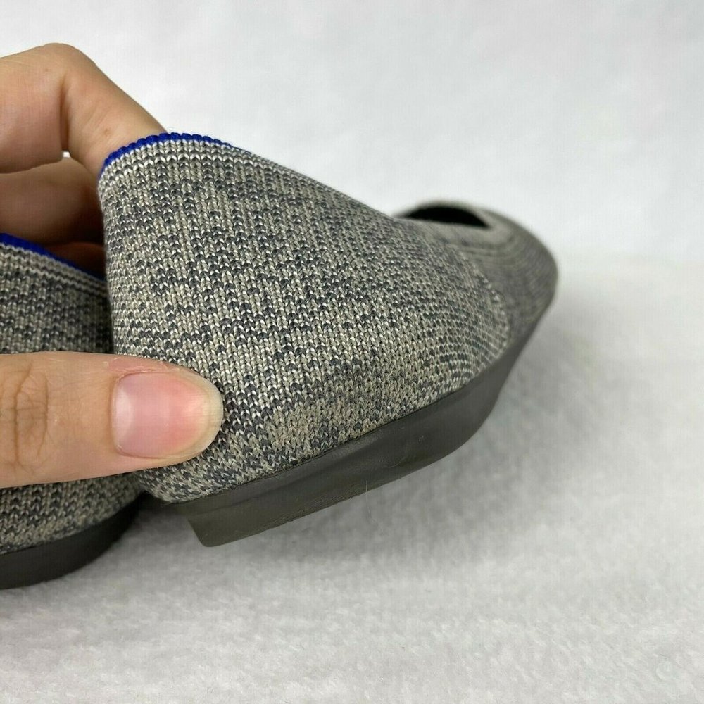 Rothys Birdseye Retired Heather Gray Flats 10.5 - Picture 11 of 12